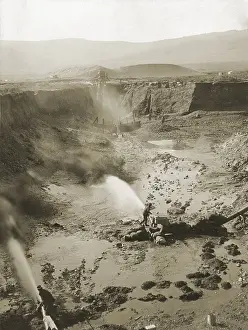 Alaskan: Alaskan hydraulic gold mining used jets ?