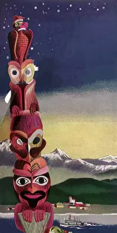 Totem: Alaskan Scene