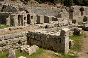 Aesculapius: Albania. Butrint. Temple of Asklepios