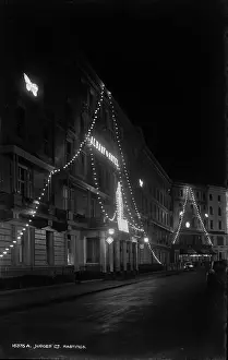 Charming: Albany Hotel at Night