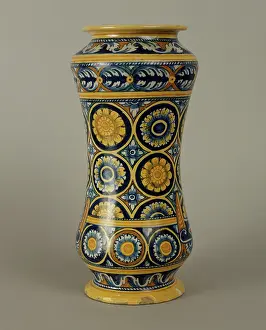 Agatha: Albarello vase: Saint Agatha