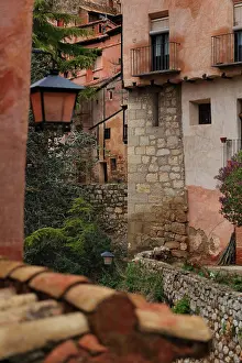 Gypsum: Albarracin, Aragon, Spain