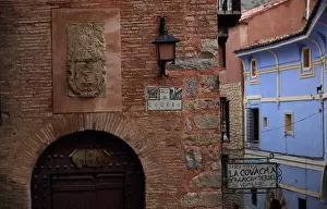 Gypsum: Albarracin, Aragon, Spain