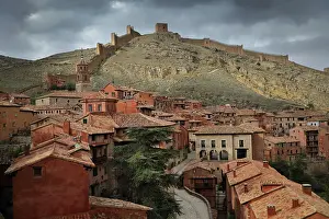 Gypsum: Albarracin, Aragon, Spain
