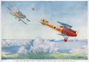 Pursued: ALBATROSS PURSUED BY RAF