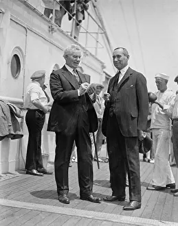 Lasker: Albert Davis Lasker (right), advertising ?