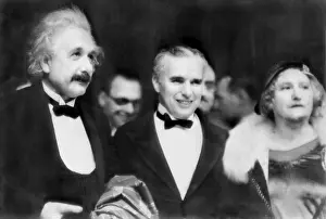 Einstein: Albert Einstein and Charles Chaplin, 1931
