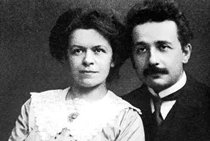Maric: Albert Einstein with his first wife Mileva Maric