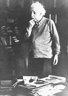 Princeton: Albert Einstein, German theoretical physicist
