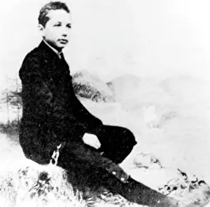 Moreover: Albert Einstein, German theoretical physicist, at age of 14