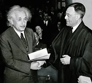 Forman: Albert Einstein - U.S. citizenship - physicist