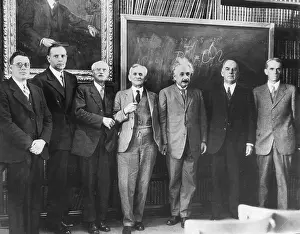 Carnegie: Albert Einstein visits the Carnegie Institute at the Mount W