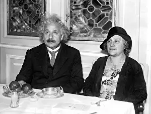 Interviews: Albert Einstein and his wife on board the S.S. Belgenland