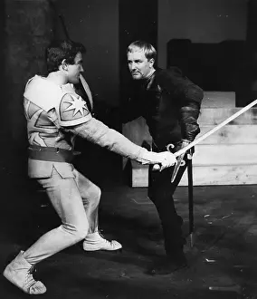 Duels: Albert Finney and Robert Hardy in King Lear, Stratford