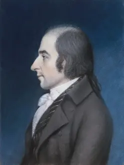 Sharples: Albert Gallatin, by James Sharples, 1796