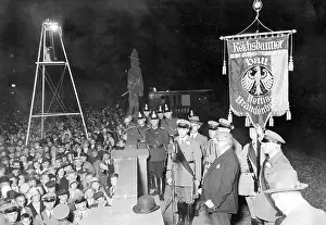 Grzesinski: Albert Grzesinski during a speech to the members of the Reic