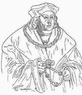 Zimmermann: Albert IV the Wise, 1447 - 18.3.1508, Duke of