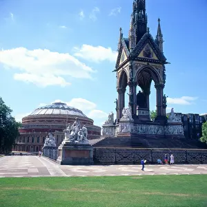 Greeley: The Albert Memorial and the Royal Albert Hall, London