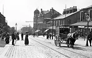 Colne: Albert Road, Colne, early 1900s
