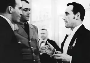 Entertaining: Albert Speer with Luis Trenker, 1938