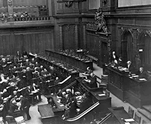 Privy: Albert Traeger opens the German Reichstag, 1912