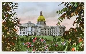 Edmonton: Alberta Parliament Buildings, Edmonton, Canada - Spring