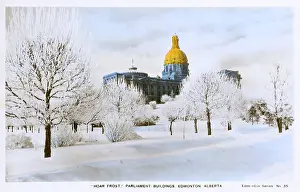 Edmonton: Alberta Parliament Buildings, Edmonton, Canada - Winter