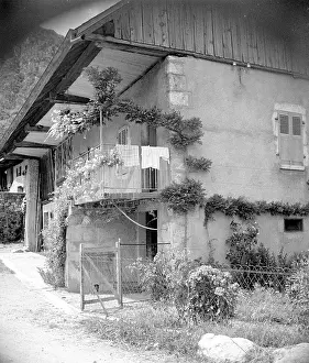 Savoie: Albertville: A vignette of a house