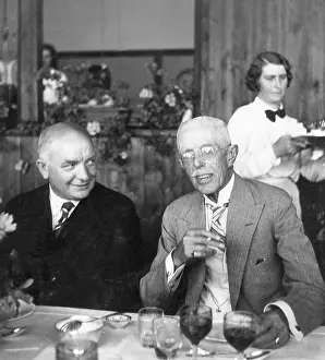 Albin: Per Albin Hansson and King Gustav V, 1934
