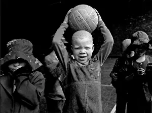 Albino: Albino child at play at Siloe School for Blind