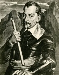 Wallenstein: Albrecht von Wallenstein, after Van Dyck