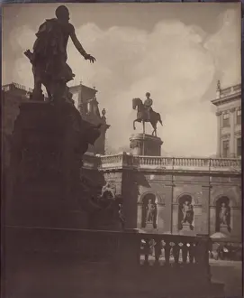Albertina: Albrechtsrampe. View from Albrechtsplatz place