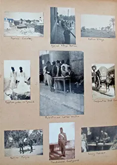 113th: Album - Assorted photos and postcards of Egypt & Palestine
