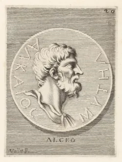 Lesbos: Alcaeus of Mytilene, Greek lyric poet from Lesbos