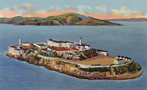 Alcatraz: Alcatraz Island, San Francisco Bay, California, USA