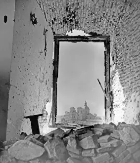 Shelling: Alcazar of Toledo, 1936
