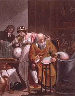 Encyclopaedia: Alchemist Laboratory, 18th Century