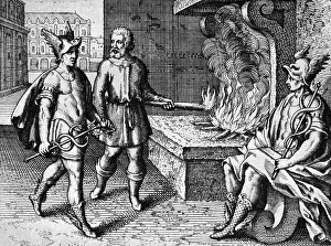 Quicksilver: alchemy, allegory, Mercurius principle, copper