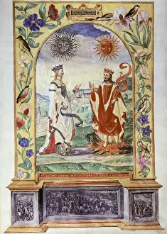 Solis: alchemy, allegory, struggle between sun and moon