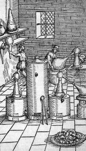 Labs: alchemy, laboratory, manufacturing of alloys