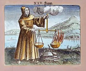Viridarium: alchemy, Roger Bacon, figure 25, Viridarium Chymicum