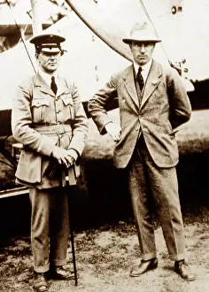 The Keasbury-gordon Photograph Archive Collection: Alcock and Brown, first transatlantic flight, 1919