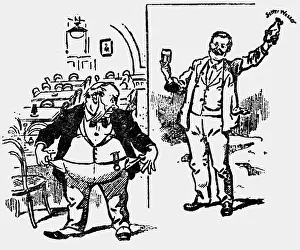 Brewers: alcohol, beer, beer boykott, Berlin, 1894, caricature
