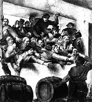 Drinker: alcohol, beer, The Bockstall in Munich, Germany