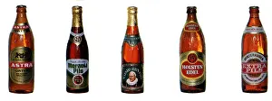 Astra: alcohol, beer, five bottles of Hamburg export