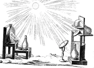 Distill: alcohol, production, distillation by using the