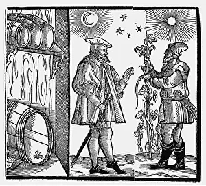 Interfoto Agentur: alcohol, wine, production, storage of wine and
