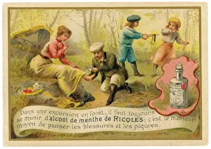 Menthe: ALCOOL DE MENTHE/1890S