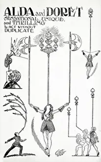 Halberd: Alda and Doret, acrobatic performers