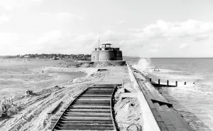 Martello: Aldeburgh, the Martello Tower c1960
